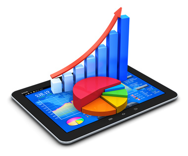 Mobile finance and statistics concept © Oleksiy Mark - Fotolia.com